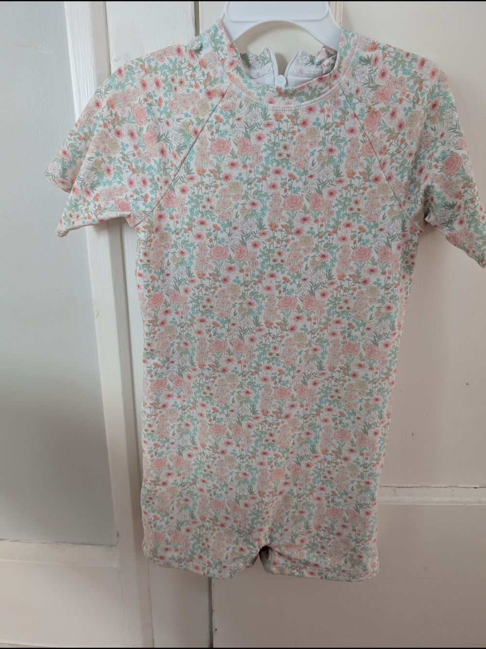 Minnow Kids Floral Swim Rashguard